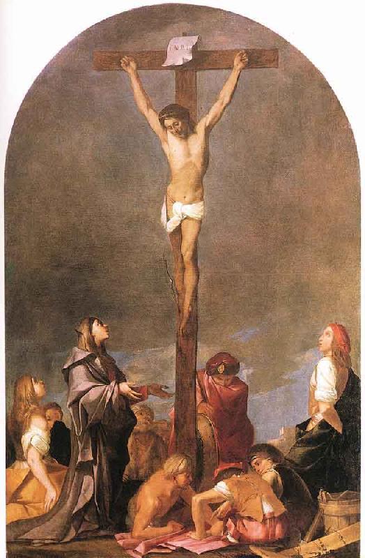 Giulio Carpioni Crucifixion Germany oil painting art